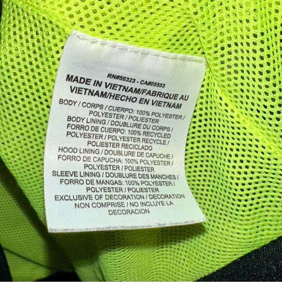 Nike Women’s Spellout Full Zip Running Windbreaker Jacket Size Large - Picture 6 of 11